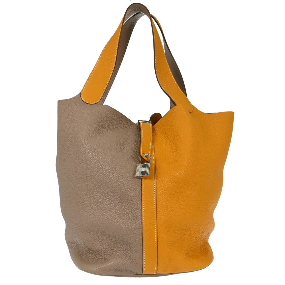 Hermes Picotin Lock Bicolor Clemence TGM